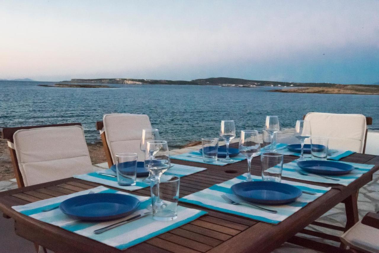 Kyma Seafront Exceptional 2Bd House In Naousa Eksteriør bilde
